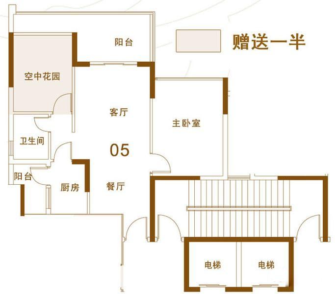 三远怡和园户型图 