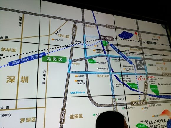 新力东园 (胜源香山居) 交通图 