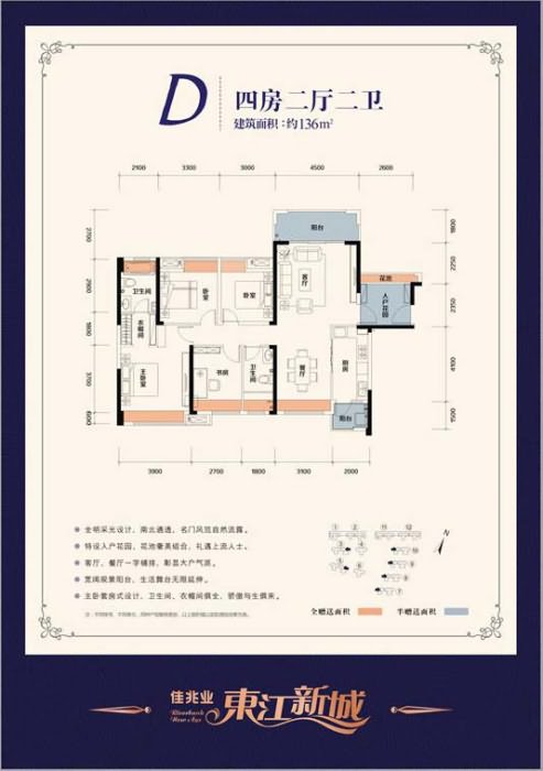 佳兆业东江新城户型图 