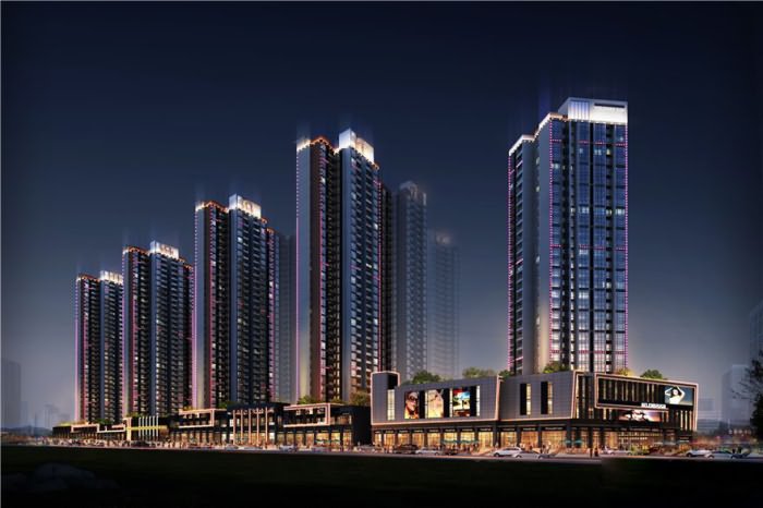 海伦堡爱ME城市效果图 