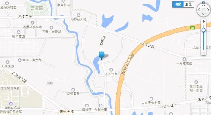 国韵华府交通图 