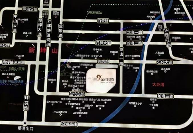 荣佳国韵交通图 