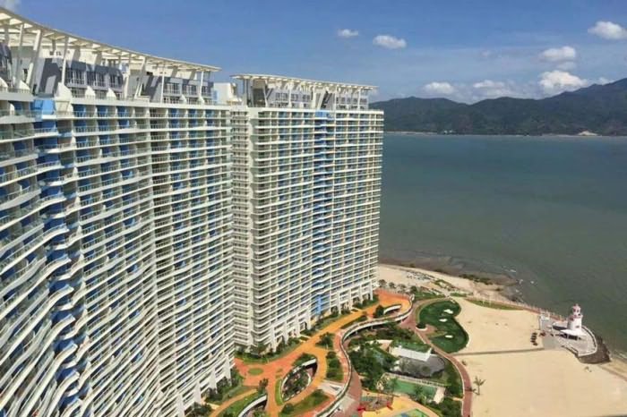 融创海湾半岛实景图 