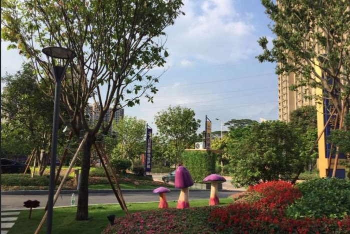 星河盛世名居实景图 