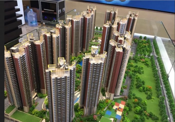 星河盛世名居实景图 